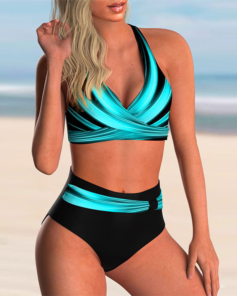 Kyren | Crossback Two-Piece Swimsuit