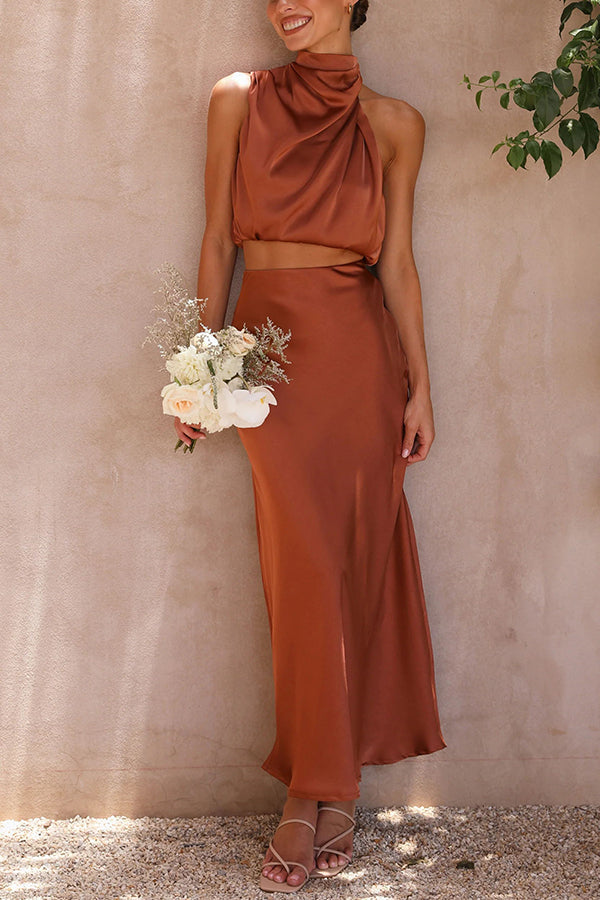 LEONOR - ELEGANT MAXI SKIRT SET