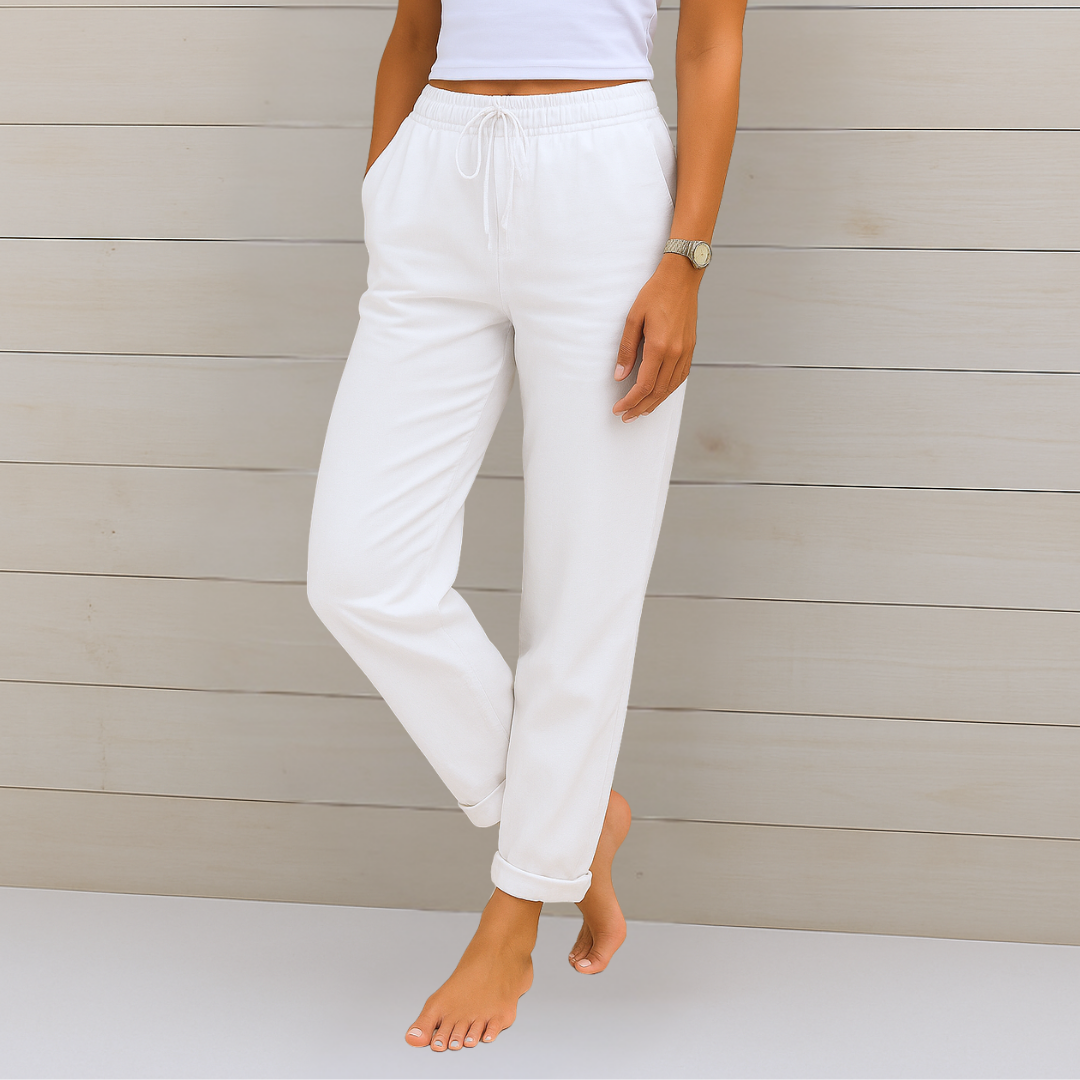 Elena | Relaxed Drawstring Summer Pants