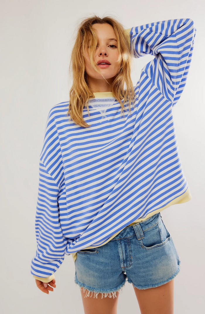 SOFIA | OVERSIZED STRIPED JUMPER