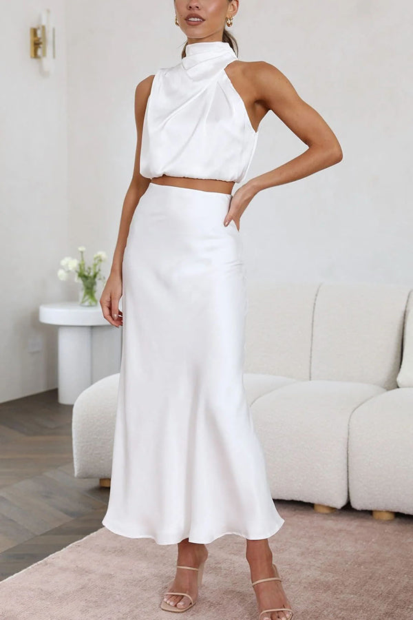 LEONOR - ELEGANT MAXI SKIRT SET