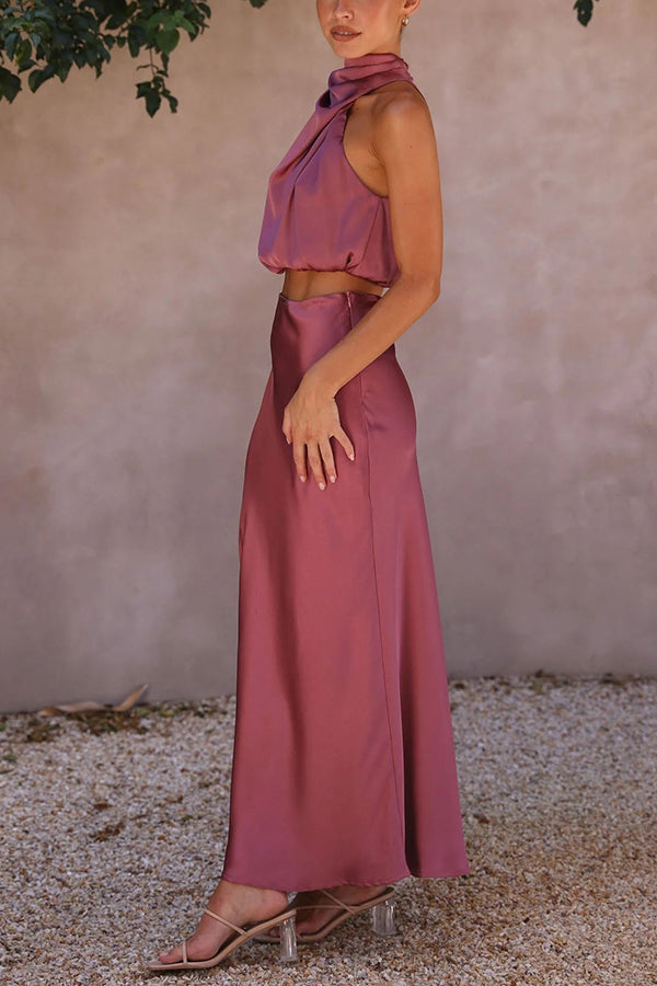 LEONOR - ELEGANT MAXI SKIRT SET