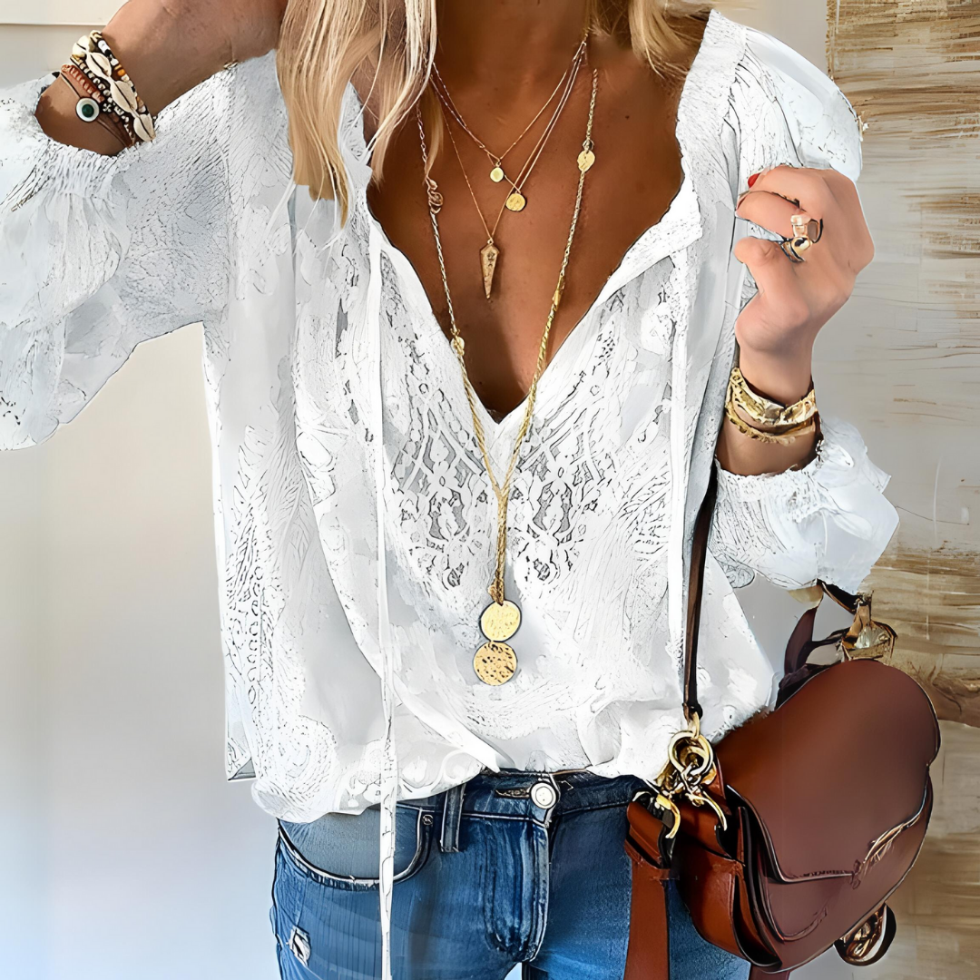 AVANA | CROCHETED BOHO BLOUSE