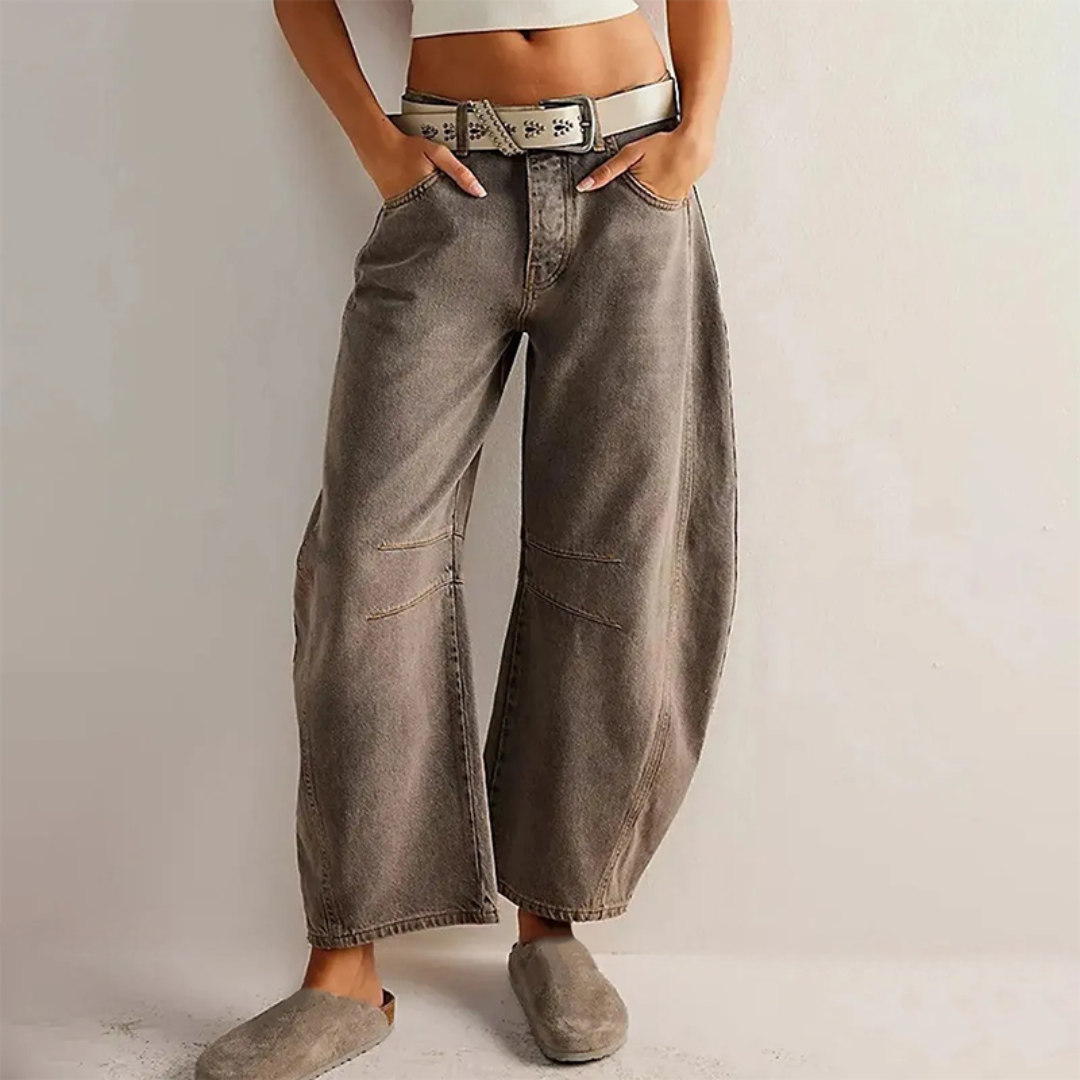 MADELLINE - COMFORTABLE WIDE LEG JEANS