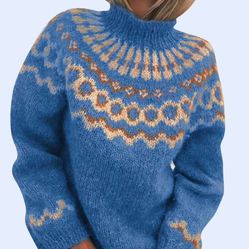 MOLLY | TURTLENECK KNITTED SWEATER