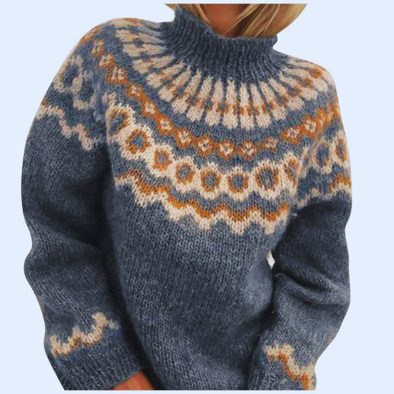 MOLLY | TURTLENECK KNITTED SWEATER