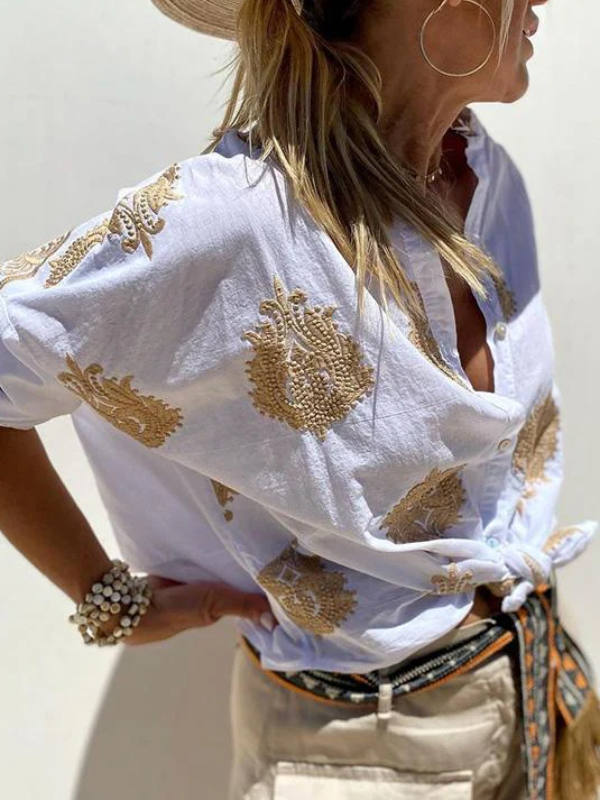 DEHLIA - PRINTED BLOUSE