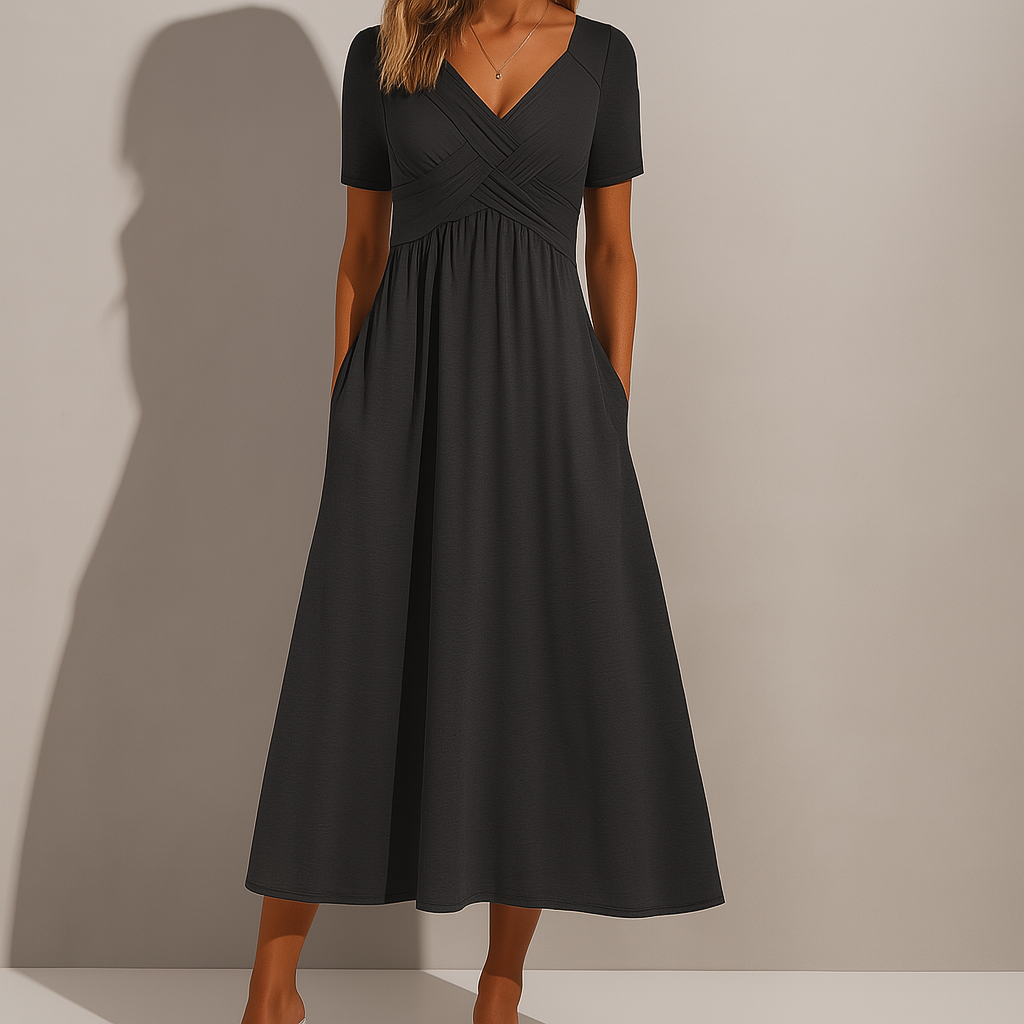 Julienne | Elegant Dress with Tummy Coverage