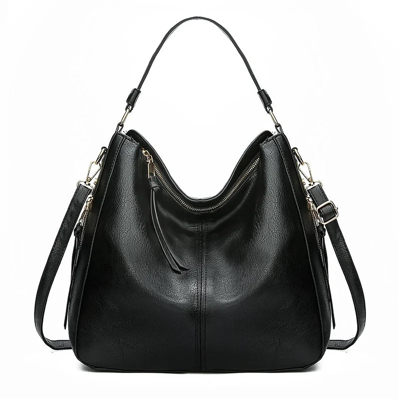 ALVA | LEATHER SHOULDER BAG