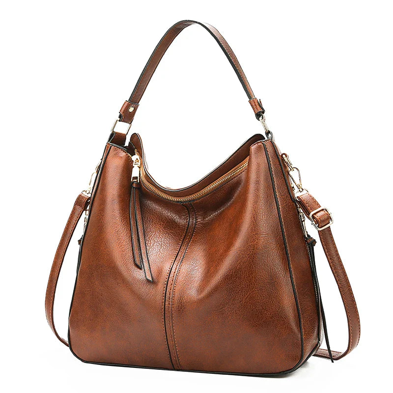 ALVA | LEATHER SHOULDER BAG
