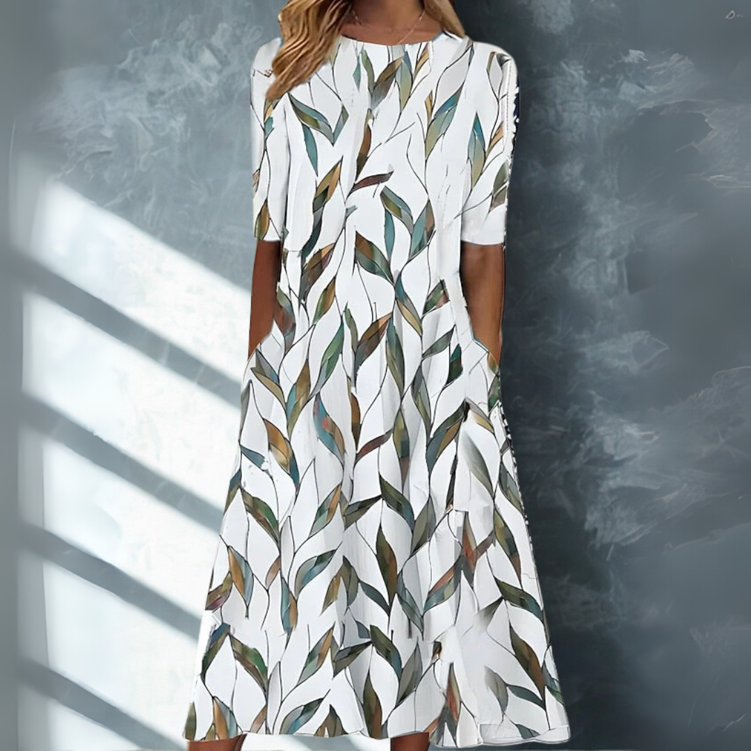 Kezia | Summer Floral Midi Dress