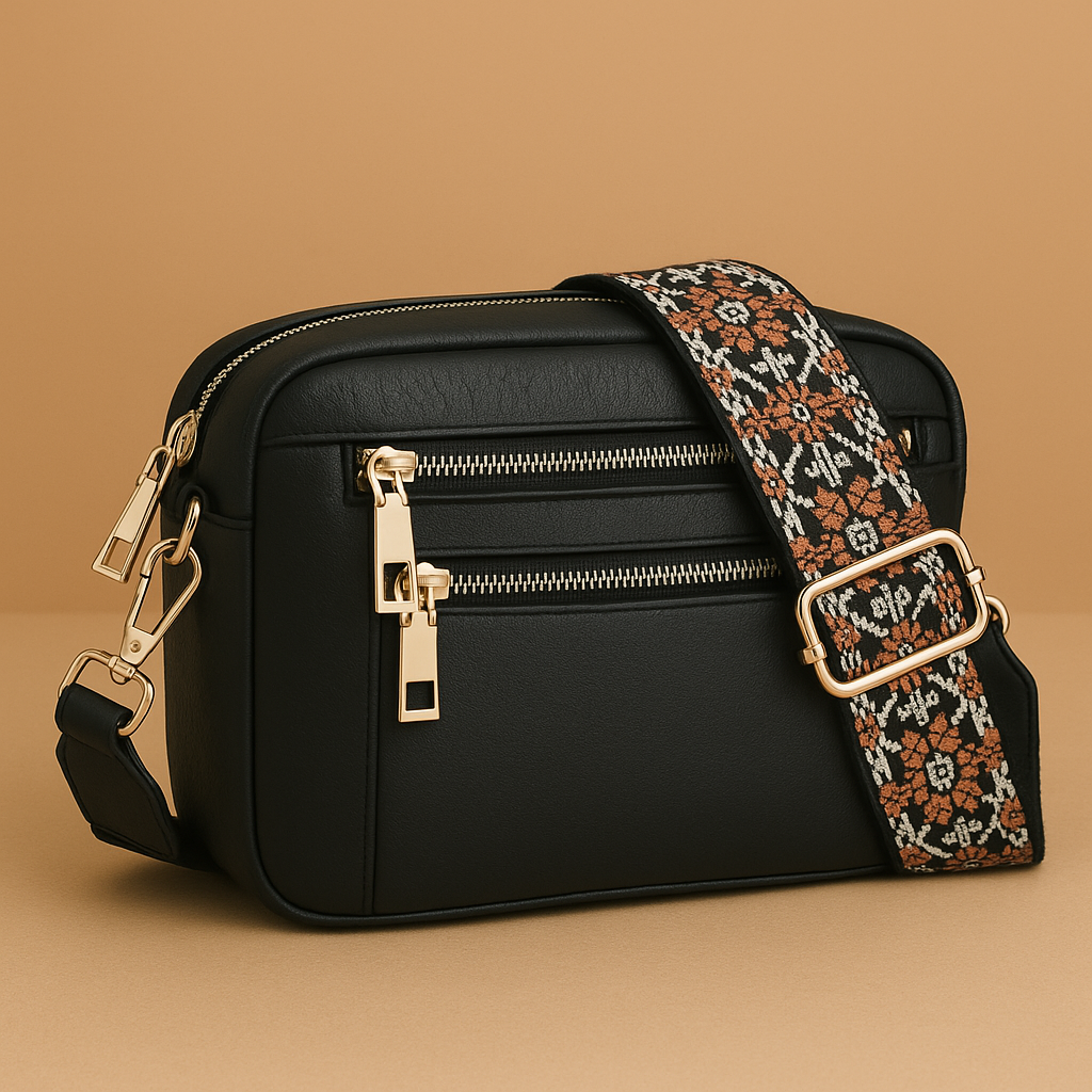 Soleil | Wide-strap Crossbody Bag