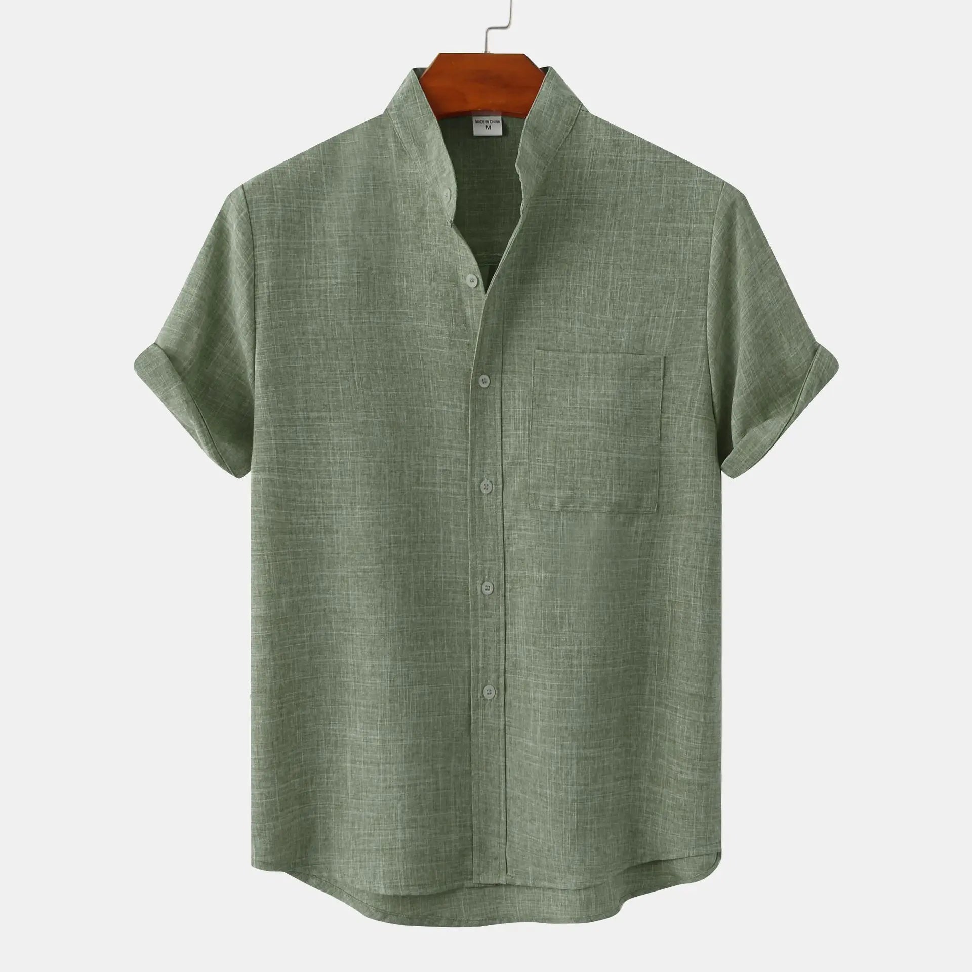 WARREN - SHORT-SLEEVED LINEN SHIRT