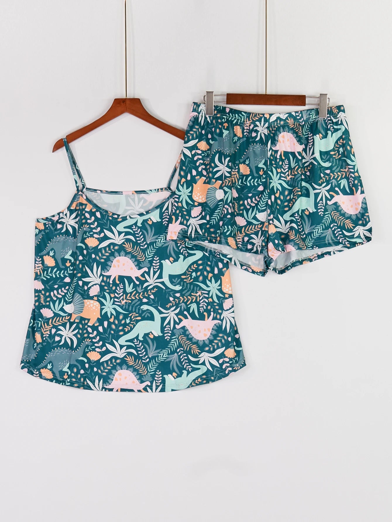Peggy | Dinosaur Plus Size Sleepwear Set