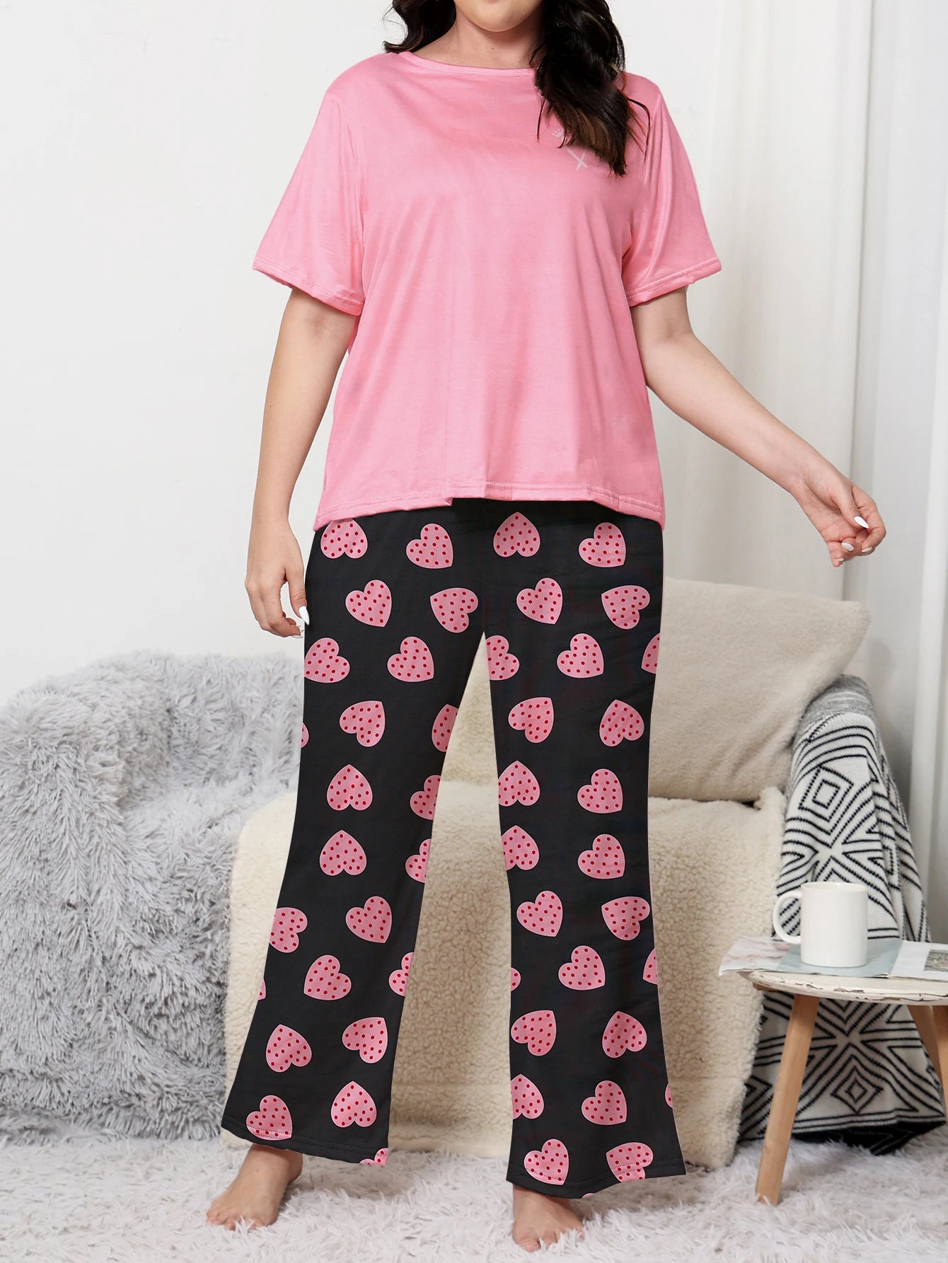 Twinkle | Sweetheart Plus Size Sleepwear Set