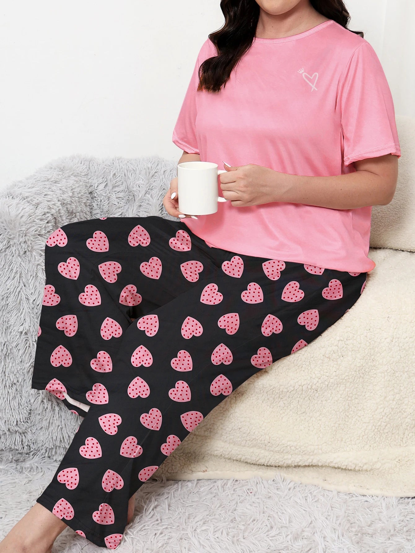 Twinkle | Sweetheart Plus Size Sleepwear Set