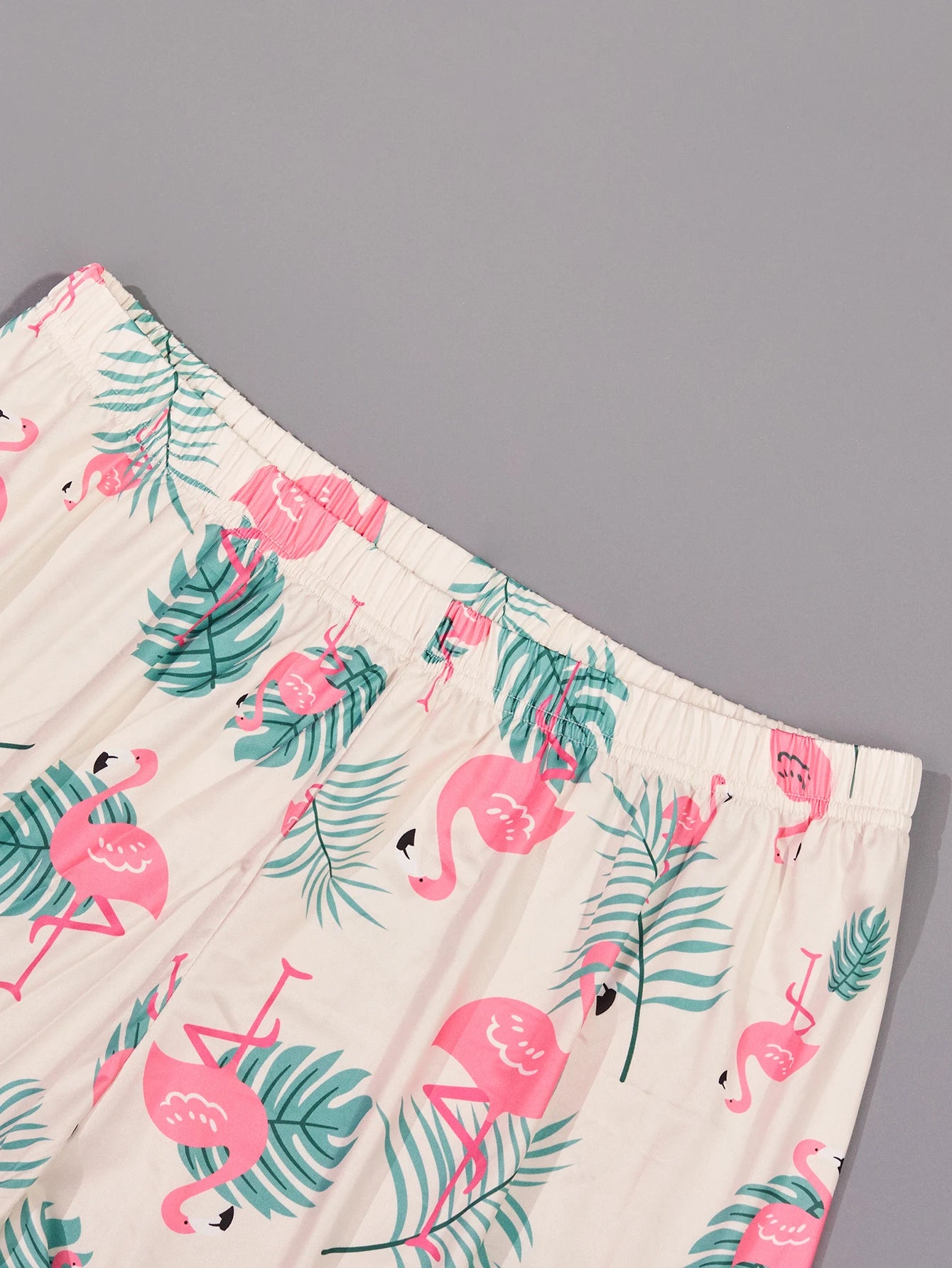 Camie | Tropical Plus Size Sleepwear Set