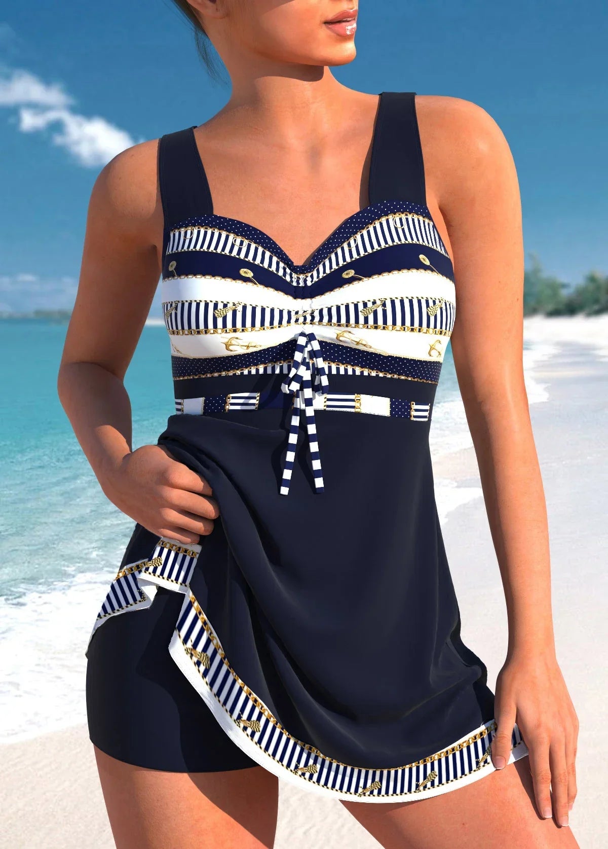 RUBI - TANKINI SET WITH TUMMY CONTROL
