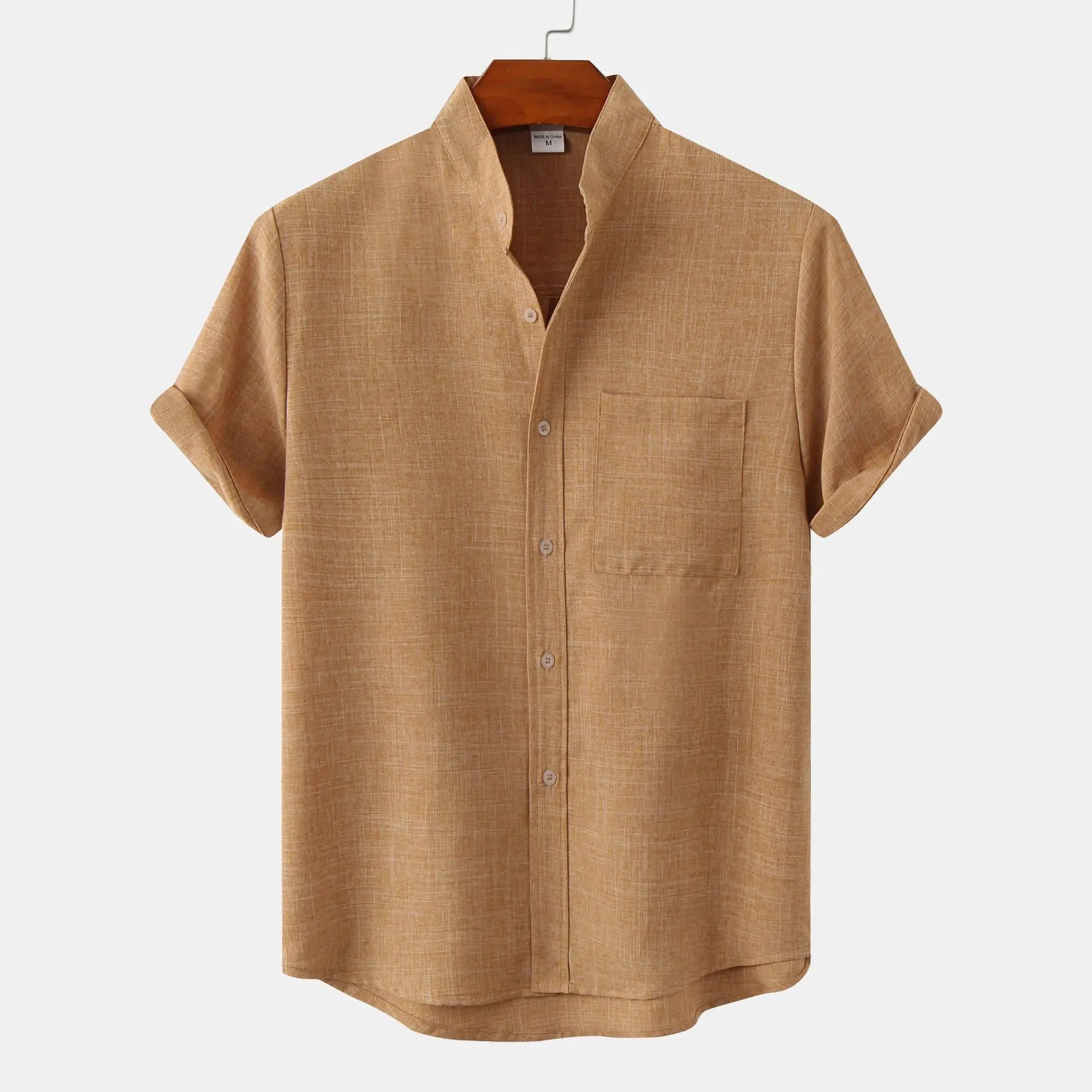 WARREN - SHORT-SLEEVED LINEN SHIRT