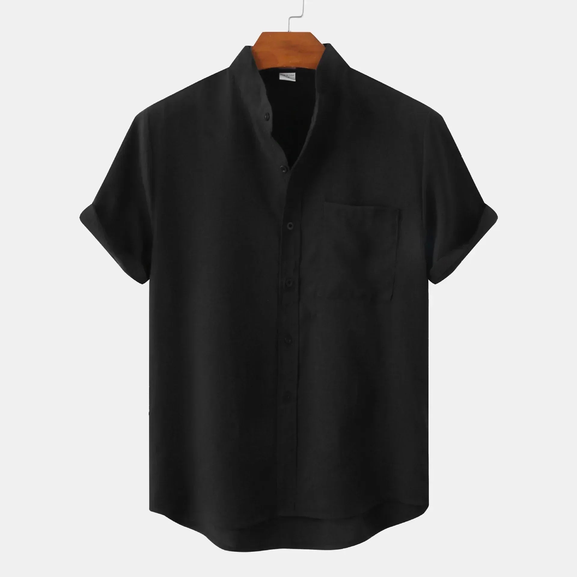 WARREN - SHORT-SLEEVED LINEN SHIRT