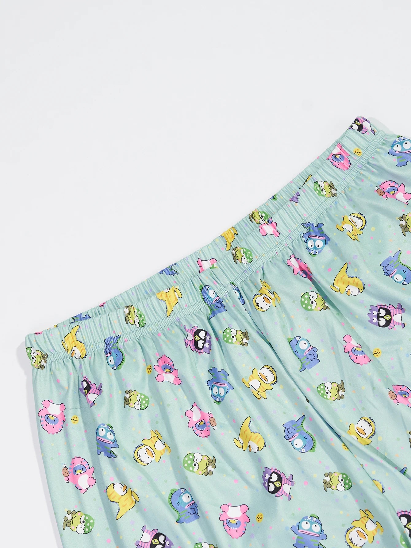 Lesly | Minty Fresh Plus Size Sleepwear Set