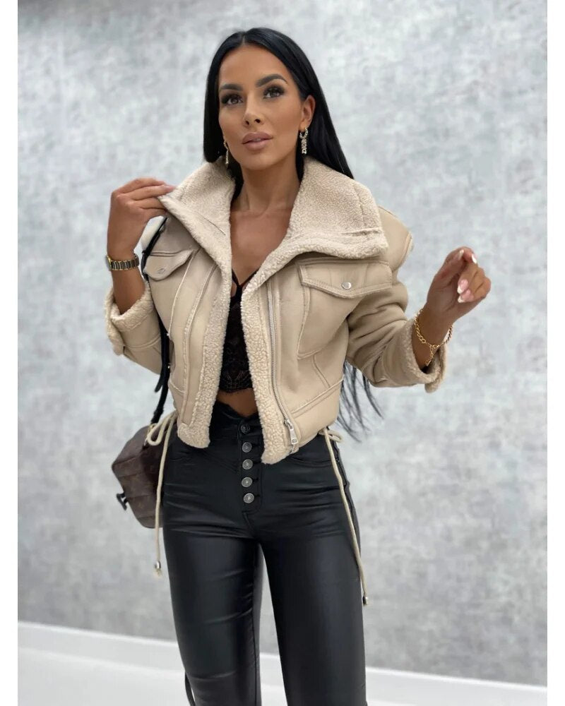 SCARLET - STYLISH LEATHER JACKET