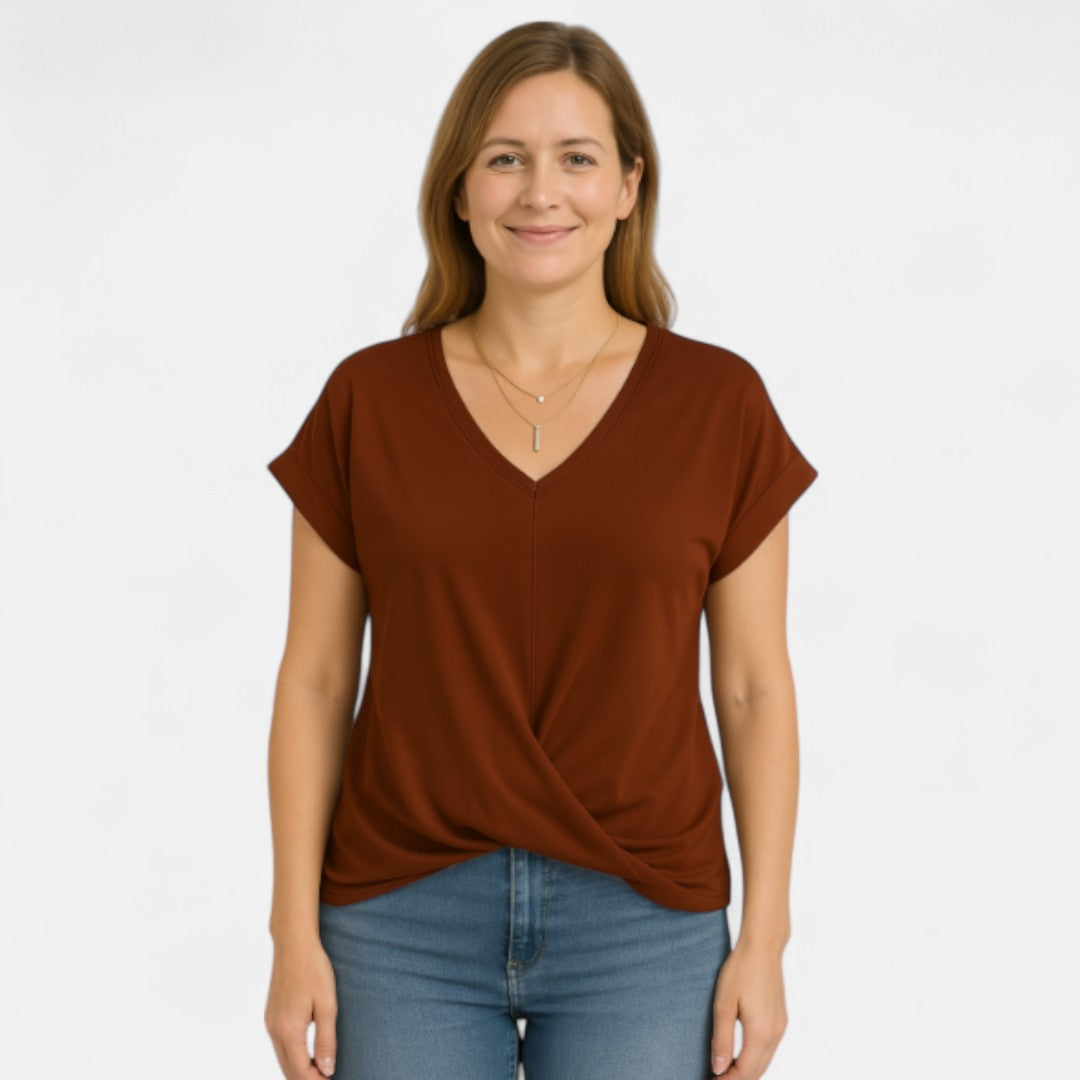 Edmonton Essence™ | Casual Twist Top