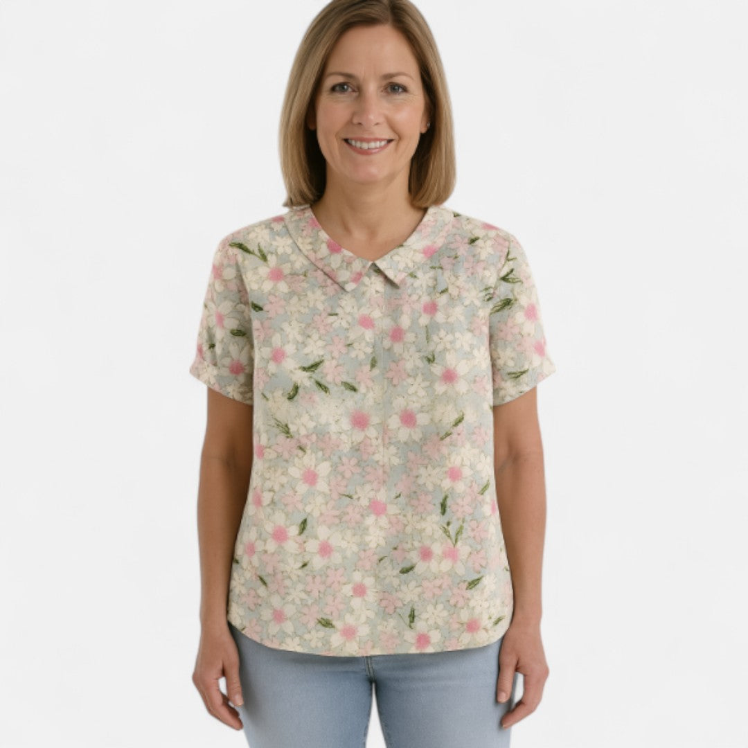 Edmonton Essence™ | Floral Print Blouse