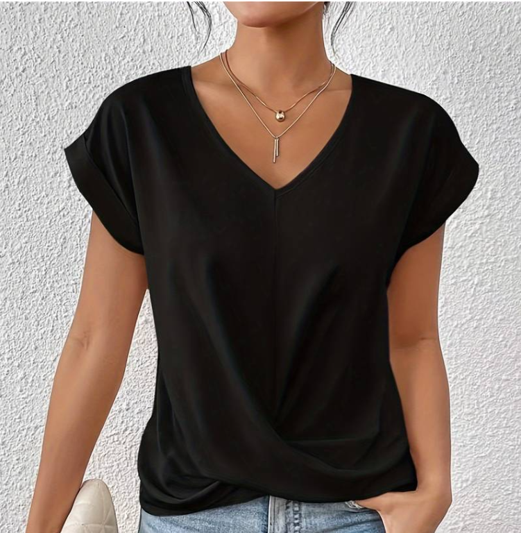 MARGIE - WOMEN'S V- NECK SHIRT