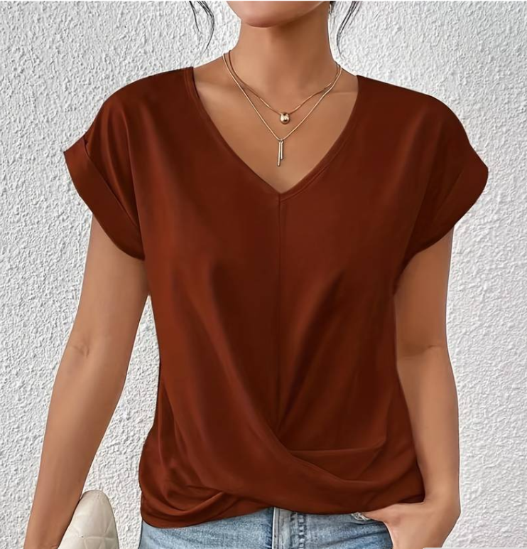 MARGIE - WOMEN'S V- NECK SHIRT