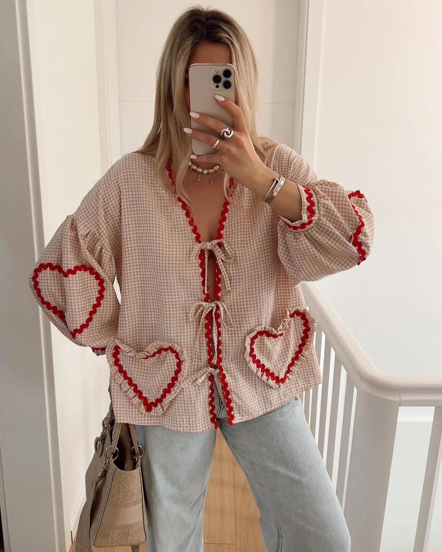 CAMILLA - SWEETHEART BLOUSE