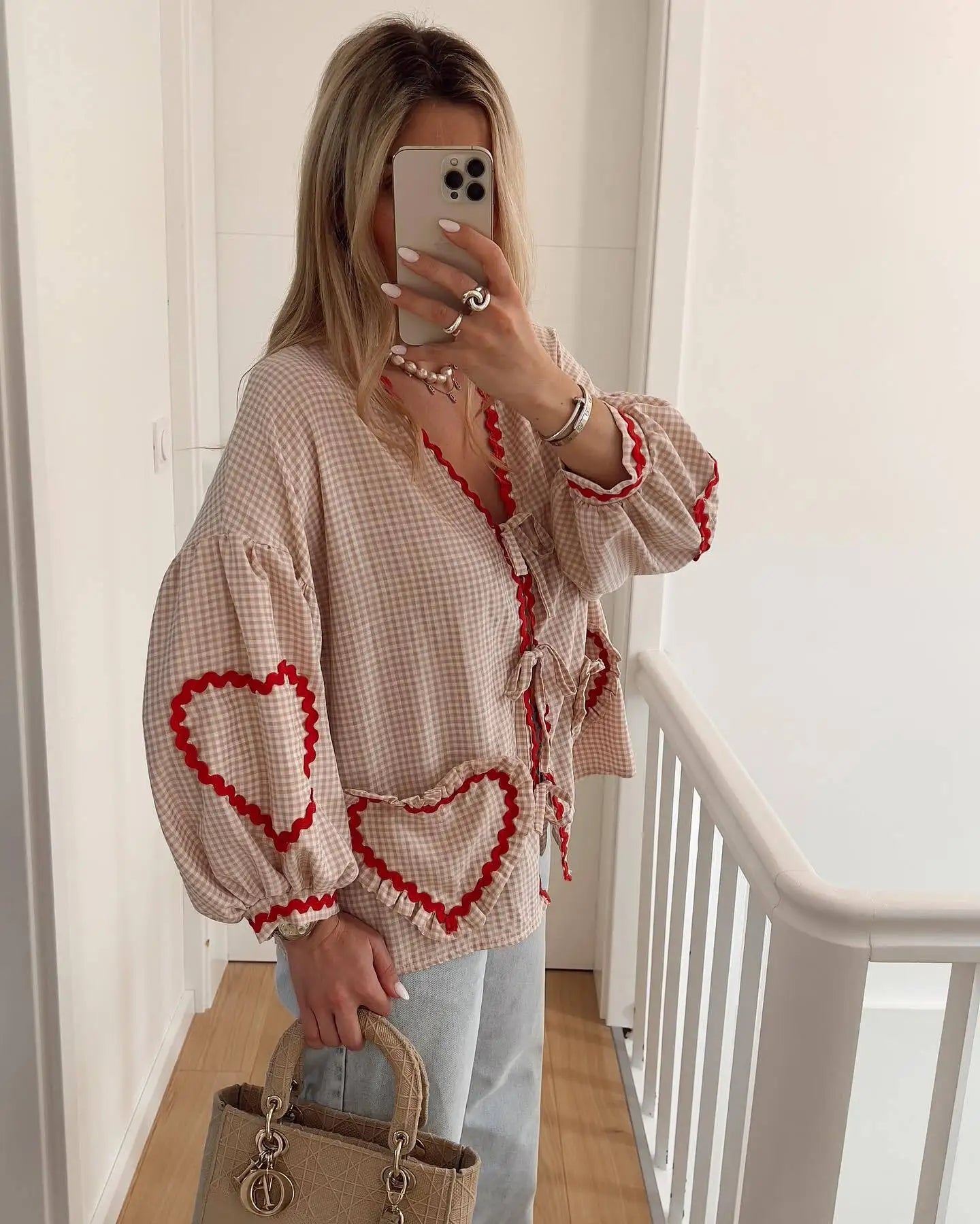 CAMILLA - SWEETHEART BLOUSE