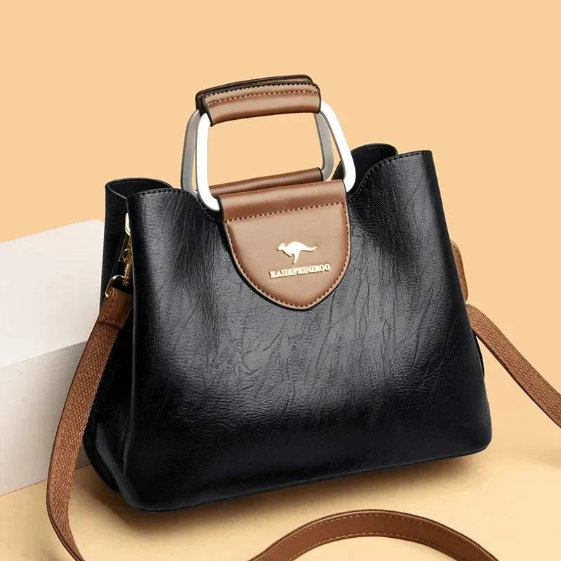 Abigail | Metal-handle Bag