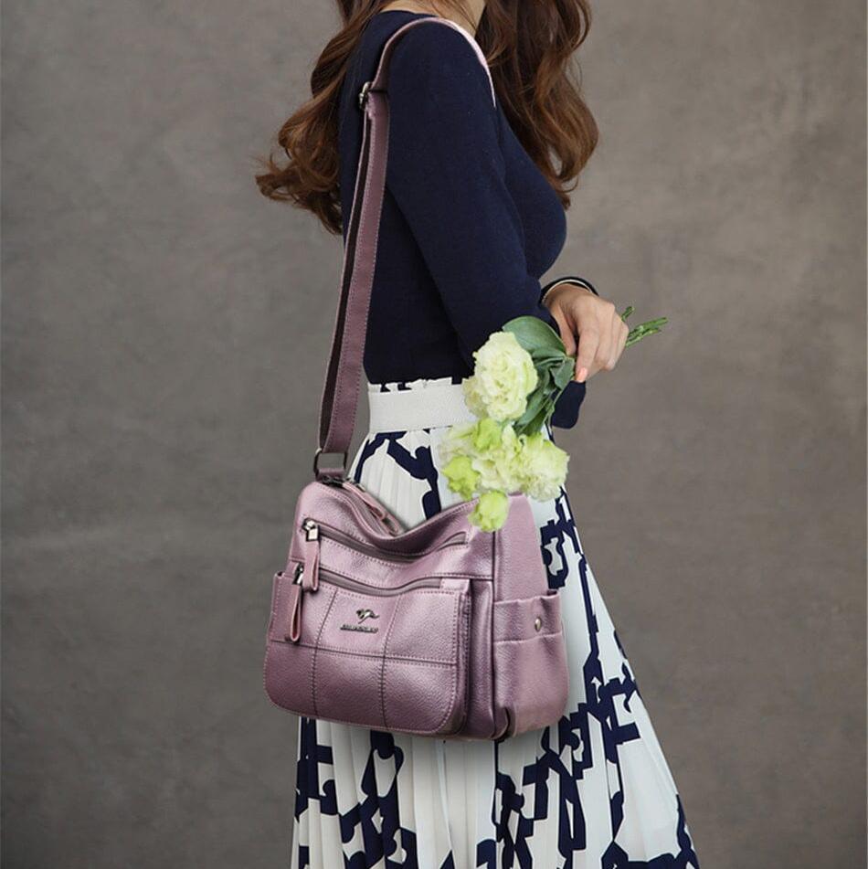 Paulette | Textured Crossbody Bag