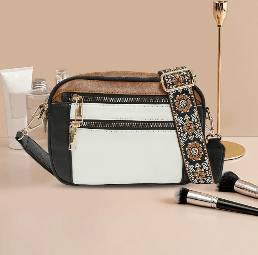 Soleil | Wide-strap Crossbody Bag