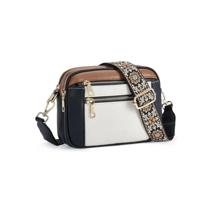 Soleil | Wide-strap Crossbody Bag
