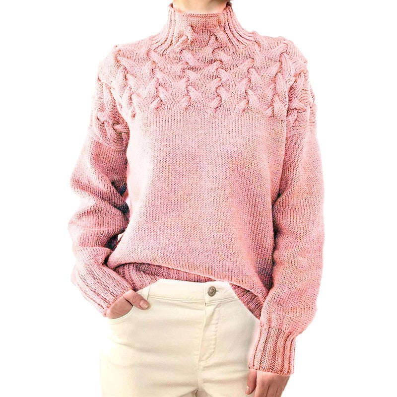 EUNICE | KNITTED TURTLENECK SWEATER