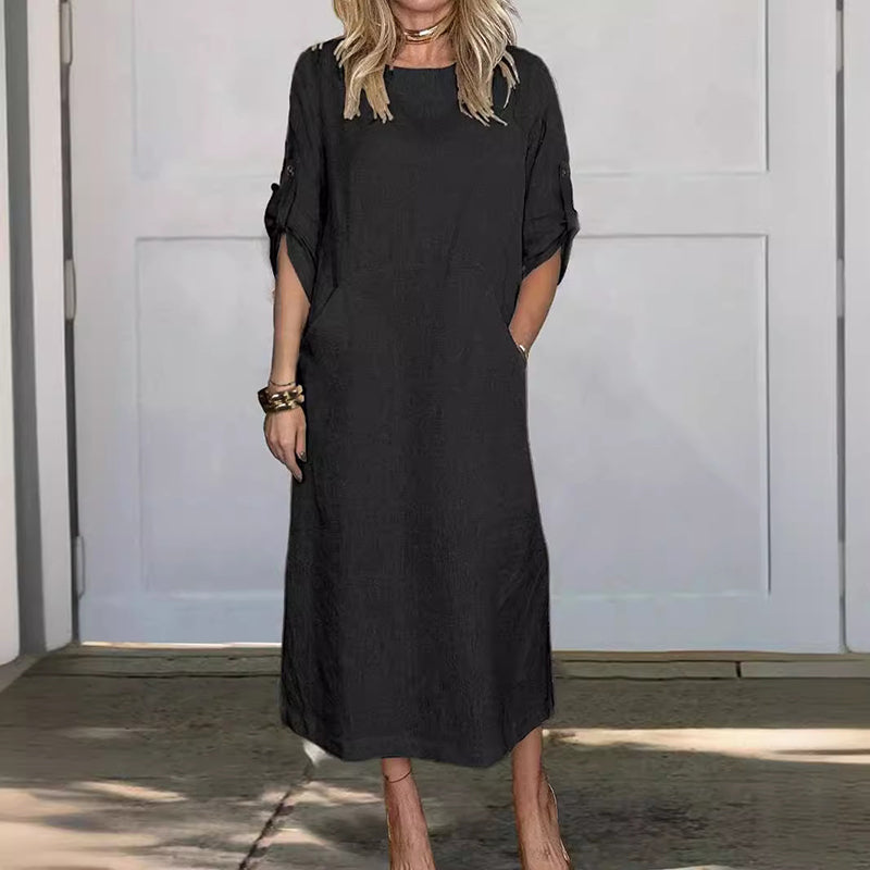 CORA - GLAMOROUS TUMMY COVERING DRESS