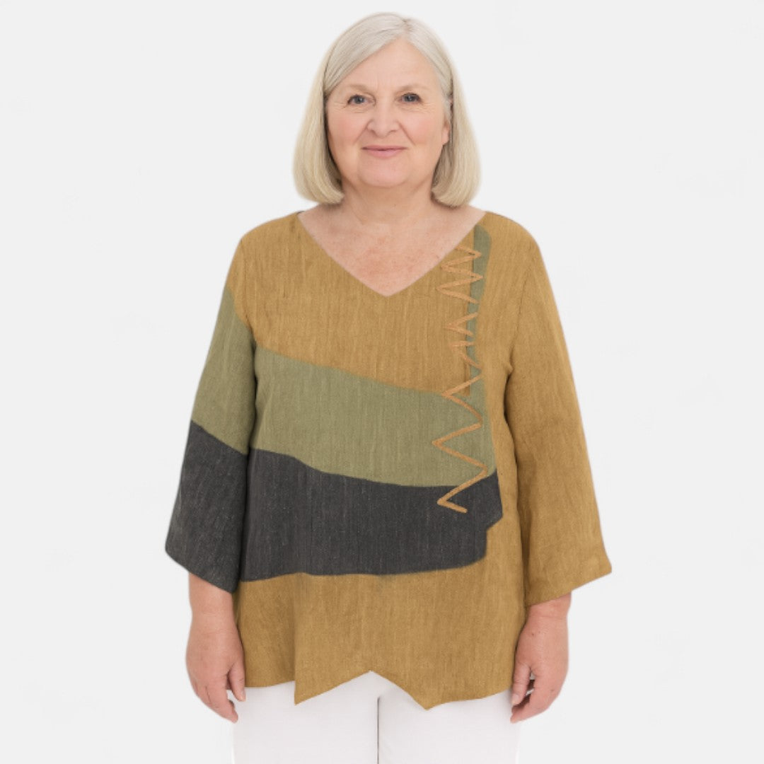 Edmonton Essence™ | Artistic V-Neck Tunic