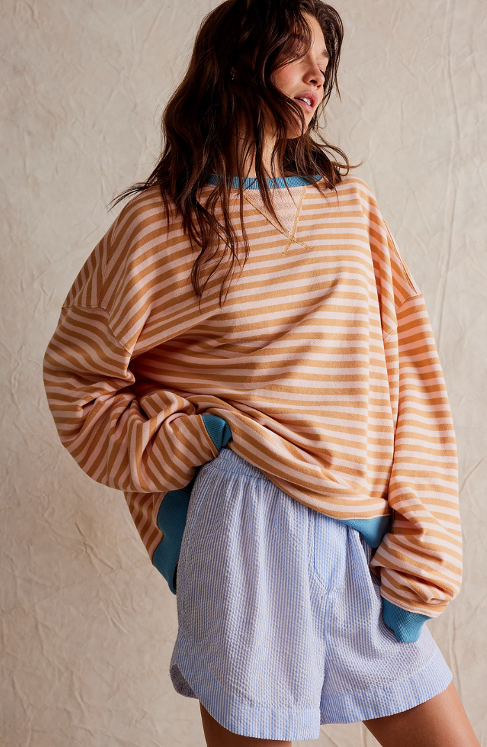 SOFIA | OVERSIZED STRIPED JUMPER