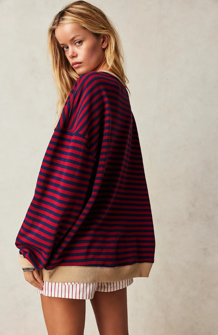 SOFIA | OVERSIZED STRIPED JUMPER