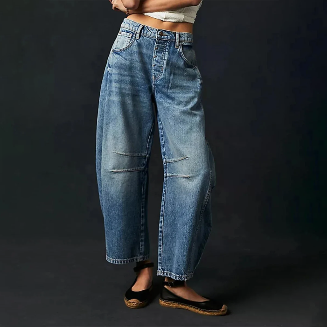 MADELLINE - COMFORTABLE WIDE LEG JEANS