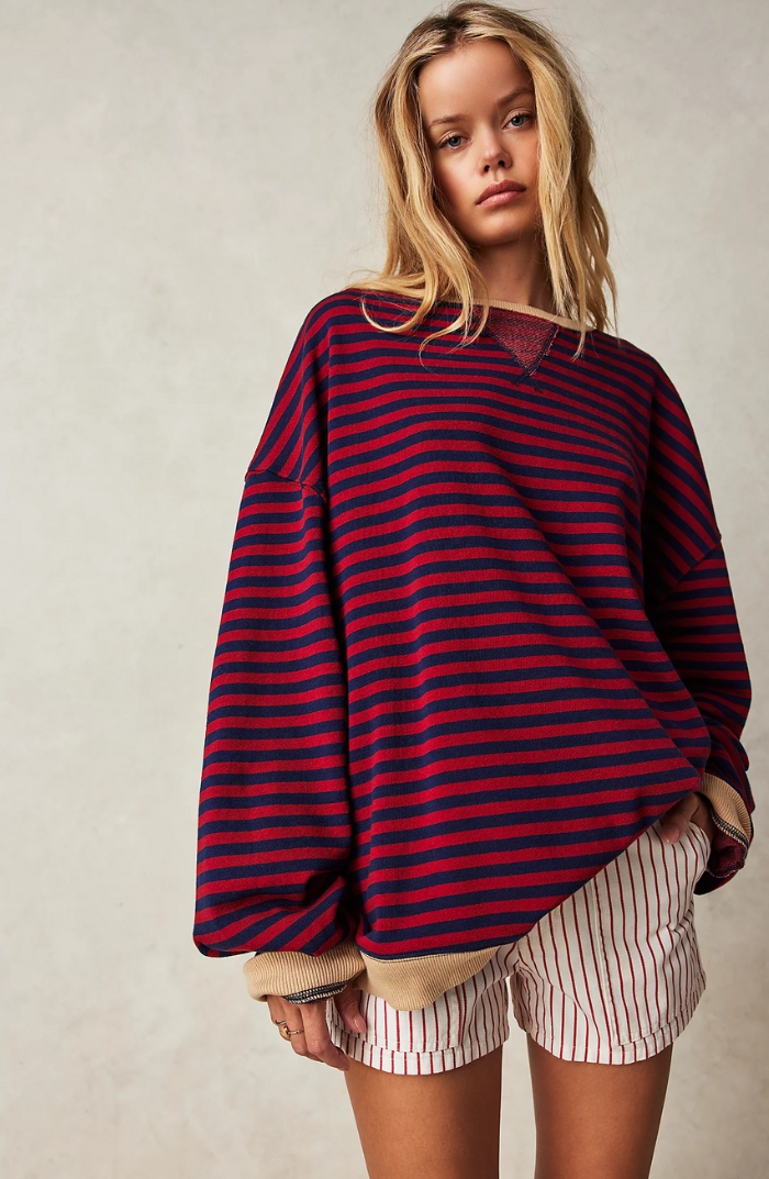 SOFIA | OVERSIZED STRIPED JUMPER
