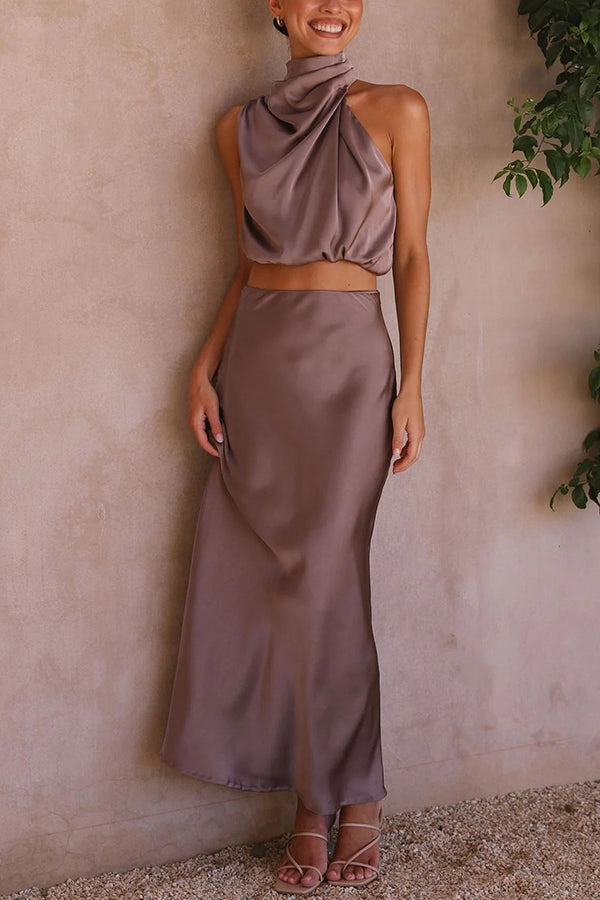 LEONOR - ELEGANT MAXI SKIRT SET