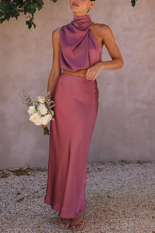 LEONOR - ELEGANT MAXI SKIRT SET