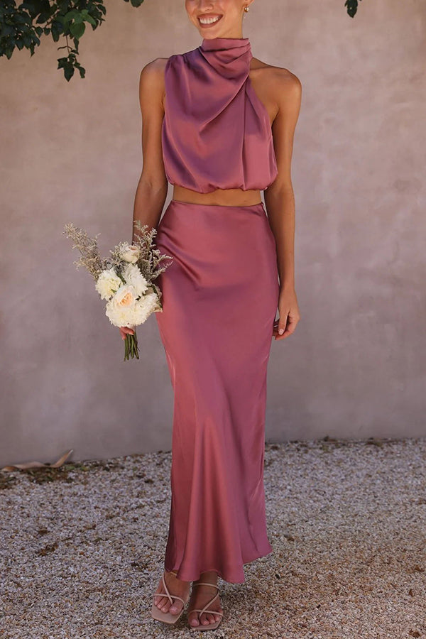 LEONOR - ELEGANT MAXI SKIRT SET