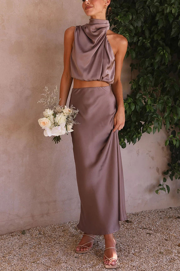 LEONOR - ELEGANT MAXI SKIRT SET