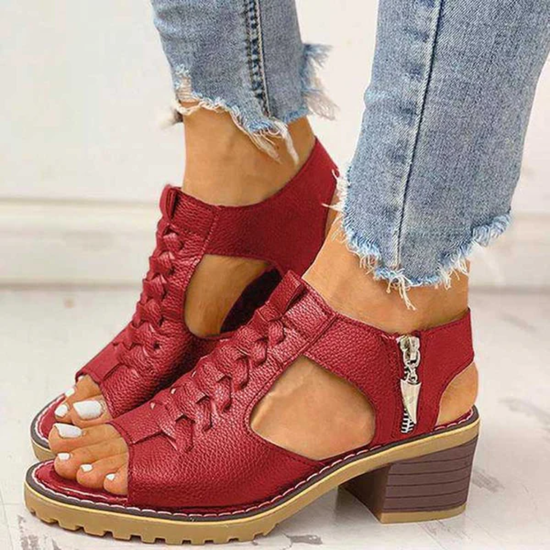 GENEVA - COMFORTABLE AND STABLE SANDALS