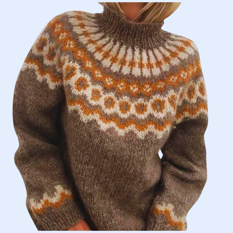 MOLLY | TURTLENECK KNITTED SWEATER