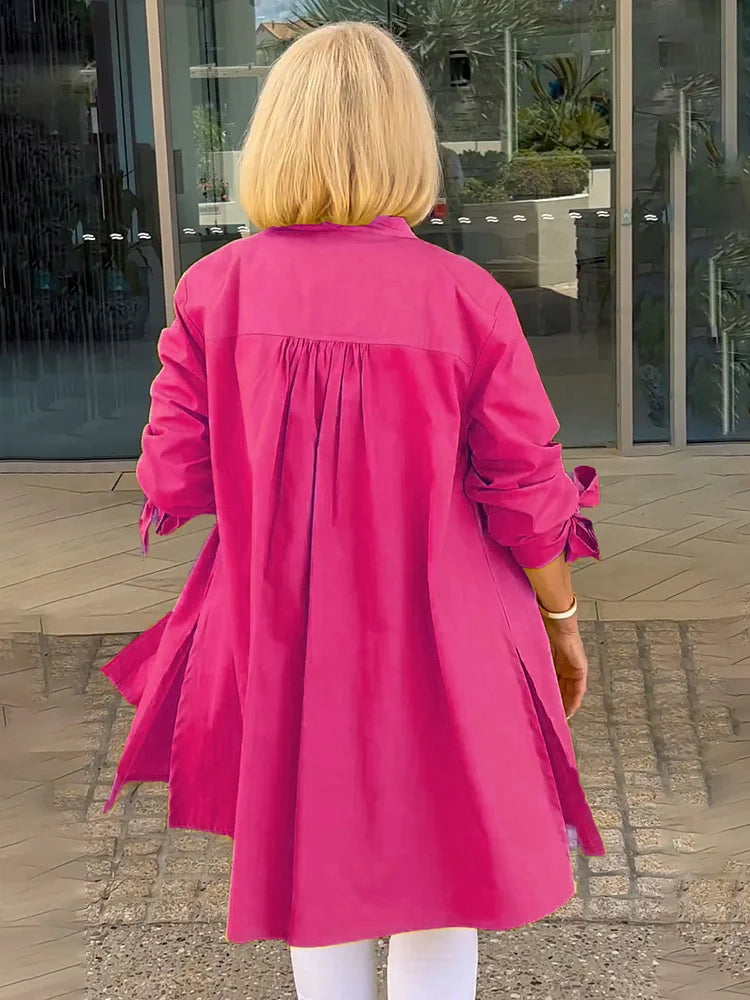 MONA - LONG COTTON SHIRT